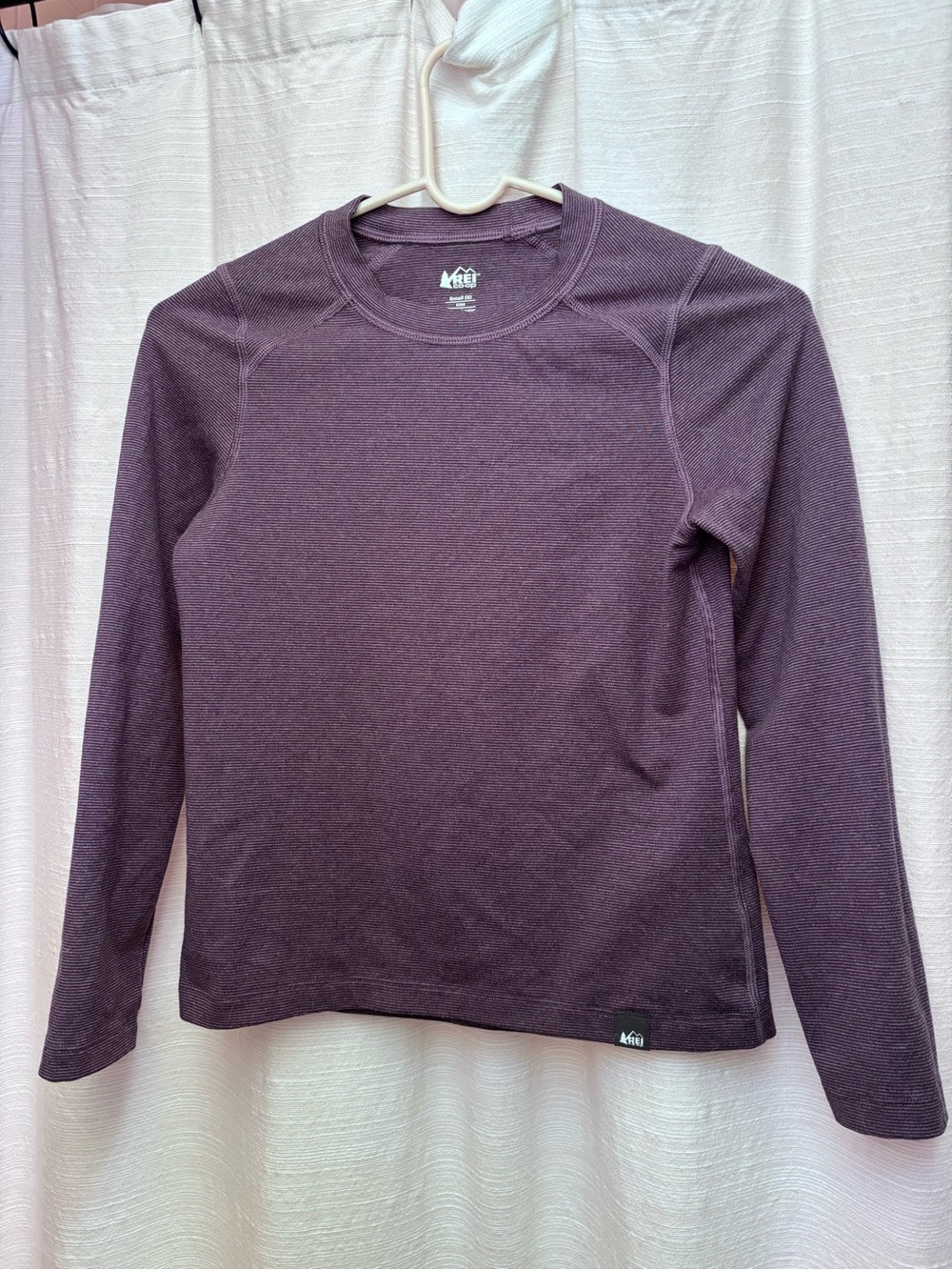 Girls REI Long-Sleeve Crew  - Plum